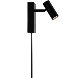 Nordlux Omari Black Wall Light - Size: 12 x 7 x 12cm - Wilko - thumbnail 4