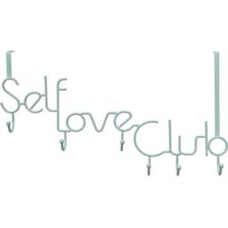 Self Love Club Overdoor Hooks Blue - Wilko