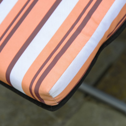 Outsunny Set of 2 Orange and White Recliner Sun Loungers - Size: 1 Seater - Multi - Wilko - thumbnail 4