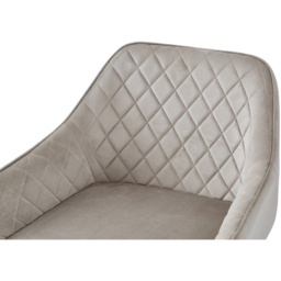 Baumhaus Mink Bar Stool Set of 2 - Cream - Wilko - thumbnail 5