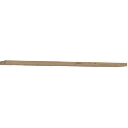 Florence Corona Artisan Oak Floating Wall Shelf 140cm - Size: 3.8 x 140 x 25cm - Brown - Furniture To Go - Wilko - thumbnail 3