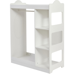 Liberty House Toys Kids Dressing Rail with Mirror - White - Wilko - thumbnail 5