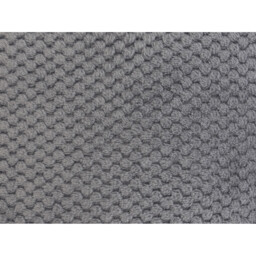 Jumbo Fleece Textured Cushion Grey - My Home - Wilko - thumbnail 3