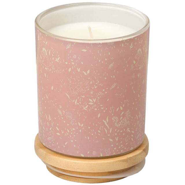 Disney Winnie The Pooh Spring Blossom and Acorns Scented Candle 213g - Size: 12 x 9.2 x 9.4cm - Light Pink - Wilko - image 1