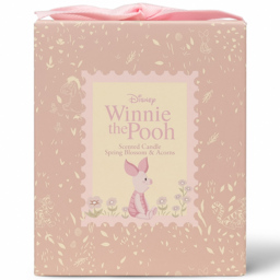 Disney Winnie The Pooh Spring Blossom and Acorns Scented Candle 213g - Size: 12 x 9.2 x 9.4cm - Light Pink - Wilko - thumbnail 3
