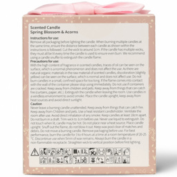 Disney Winnie The Pooh Spring Blossom and Acorns Scented Candle 213g - Size: 12 x 9.2 x 9.4cm - Light Pink - Wilko - thumbnail 6