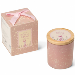 Disney Winnie The Pooh Spring Blossom and Acorns Scented Candle 213g - Size: 12 x 9.2 x 9.4cm - Light Pink - Wilko - thumbnail 5