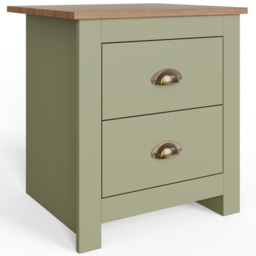 GFW Lancaster Sage Green 4 Piece Bedroom Furniture Set - Wilko - thumbnail 5