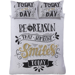 Rapport Home Single Multicolour Todays The Day Duvet Set - Wilko - thumbnail 4
