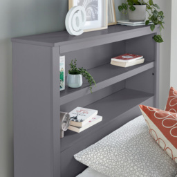 Bedmaster Enzo Single 3 Drawer Grey Wooden Storage Bed with Pocket Mattress - Wilko - thumbnail 5