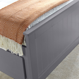 Bedmaster Enzo Single 3 Drawer Grey Wooden Storage Bed with Pocket Mattress - Wilko - thumbnail 6