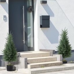 Portland Artificial Cypress Plant in Pot 90cm 2 Pack - Size: 90 x 40 x 40cm - Green - Wilko - thumbnail 6
