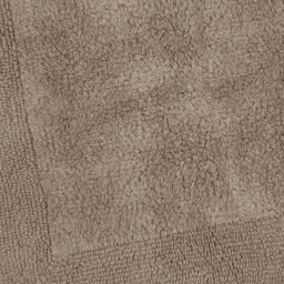 Allure Bath Fashions Elegance Mocha Reversible Square Bath Mat 55 x 55cm - Size: 53 x 55cm - Brown - Wilko - thumbnail 5