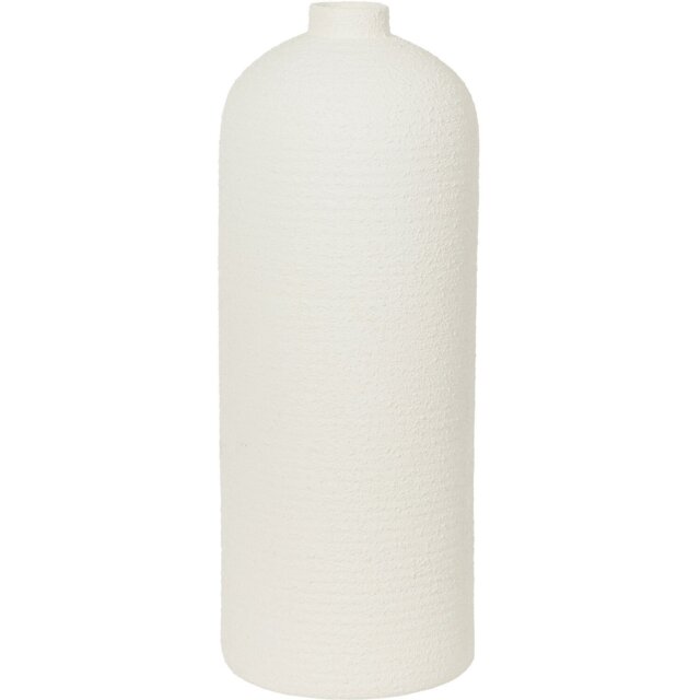 Harper Tall Textured Vase White - Wilko - image 1