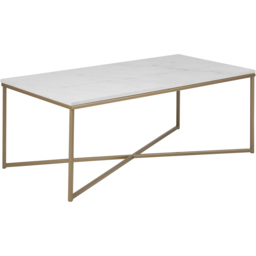 Florence Alisma White Marble Top Coffee Table - Furniture To Go - Wilko - thumbnail 4
