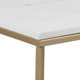 Florence Alisma White Marble Top Coffee Table - Furniture To Go - Wilko - thumbnail 5