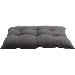 Living and Home Dark Grey Rectangular Tufted Seat Cushion - Wilko - thumbnail 4