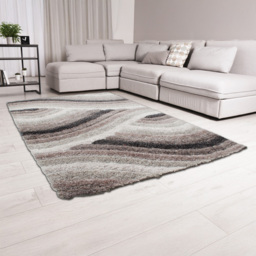 DS Living Wave Grey Ultra Plush Rug 160 x 230cm - Wilko - thumbnail 3
