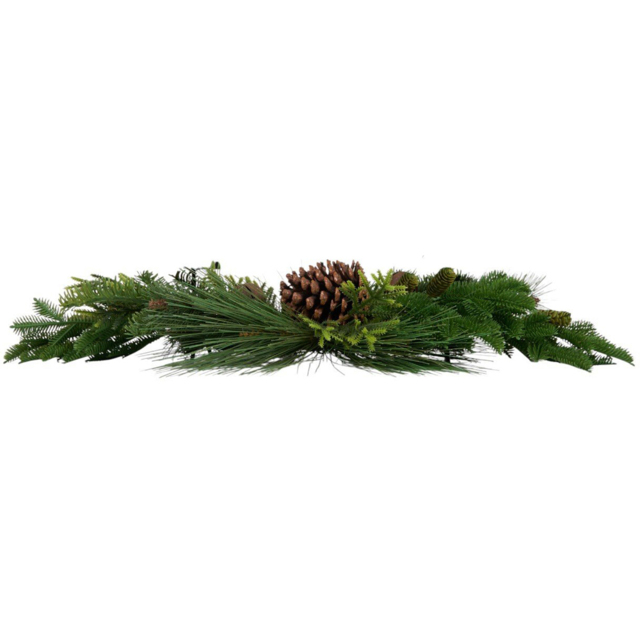 Pinecone and Bells Candle HolderGreen - Amber Charm - Wilko - image 1