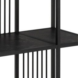 Florence Strington 5 Shelf Black Bookcase - Furniture To Go - Wilko - thumbnail 7
