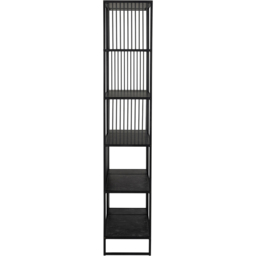 Florence Strington 5 Shelf Black Bookcase - Furniture To Go - Wilko - thumbnail 5