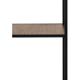 Florence Seaford 2 Drawer 4 Shelf Oak and Black Bookcase - Furniture To Go - Wilko - thumbnail 6