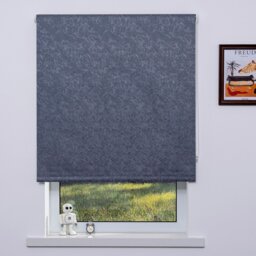 Trends Crackle Blackout Blind - Dark Grey/120cm - Trend Blinds - Wilko - thumbnail 1