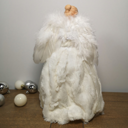 Premier White Angel Holding Dove Christmas Tree Topper 30cm - Size: 30 x 30 x 9cm - Wilko - thumbnail 6