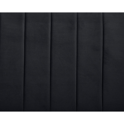 Home Detail Devon Double Sleeper Black Velvet Pull Out Sofa Bed - Size: 3 Seater - Wilko - thumbnail 7