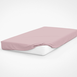 Serene Double Powder Pink Brushed Cotton Fitted Bed Sheet - Wilko - thumbnail 3