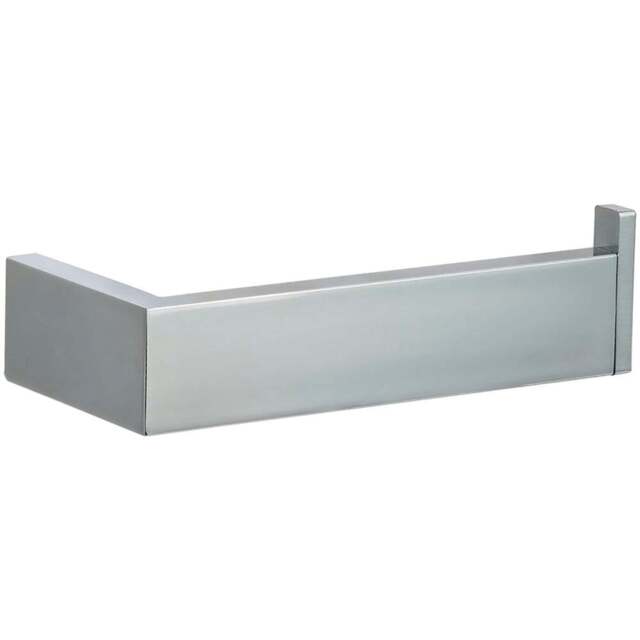 Holborn Toilet Roll Holder - Silver - Size: 14 x 4 x 6cm - Wilko - image 1