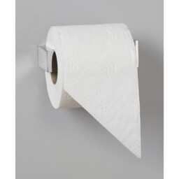 Holborn Toilet Roll Holder - Silver - Size: 14 x 4 x 6cm - Wilko - thumbnail 4