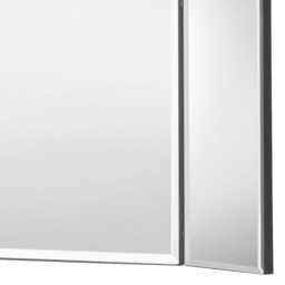 Julian Bowen Canto Curved Dressing Table Mirror - Size: 65 x 50cm - Clear - Wilko - thumbnail 5