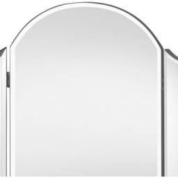 Julian Bowen Canto Curved Dressing Table Mirror - Size: 65 x 50cm - Clear - Wilko - thumbnail 6