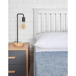 Home Treats Double White Wooden Ottoman Bed - Wilko - thumbnail 4