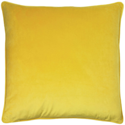 Paoletti Hortus Ceylon Bee Embroidered Cushion - Size: 50 x 50 cm - Yellow - Wilko - thumbnail 3