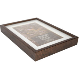 Thetford Dark Wood Effect Frame Brown 5 x 7in - Wilko - thumbnail 3