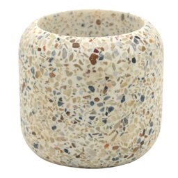 Vinci Terrazzo Toothbrush Holder - Multicolour - Wilko - thumbnail 1