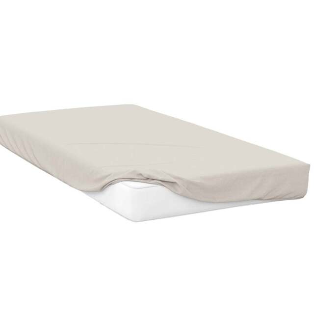 Serene Small Single Ivory Fitted Bed Sheet - Cream - Wilko - image 1