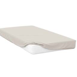 Serene Small Single Ivory Fitted Bed Sheet - Cream - Wilko