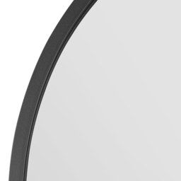 MirrorOutlet The Arcus Black Framed Arched Garden Wall Mirror 180 x 90cm - Size: 180 x 90 x 3cm - Wilko - thumbnail 6
