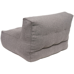 Kaikoo Grey Quilting Boucle Lounger - Size: Single Seater - Wilko - thumbnail 7