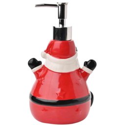 The Seasonal Gift Co. Santa Soap Dispenser - Size: 20 x 11.5 x 11.5cm - Red - Wilko - thumbnail 3