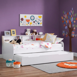 Julian Bowen Grace White Daybed with Ellie Underbed - Size: Single - Wilko - thumbnail 5