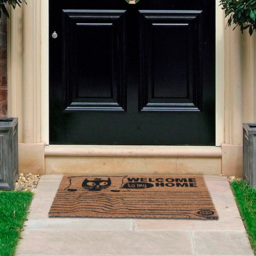 Coco & Coir Cat Love Coir Door Mat 45 x 75cm - n/a - Coco & Coir ® - Wilko - thumbnail 3