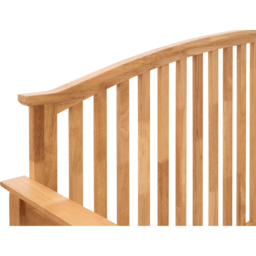 GFW Madrid Single Oak Wood Wooden Day Bed - Brown - Wilko - thumbnail 6