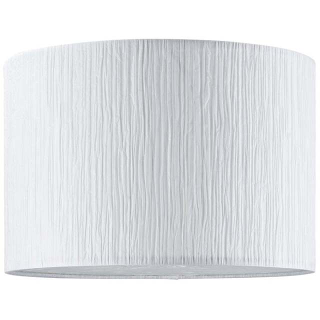 Happy Homewares White Wrinkled Paper Pendant Shade - Size: 20 x 30 x 30cm - Wilko - image 1