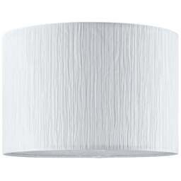 Happy Homewares White Wrinkled Paper Pendant Shade - Size: 20 x 30 x 30cm - Wilko