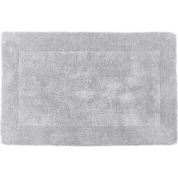 Allure Bath Fashions Elegance Dove Grey Reversible Bath Mat 53 x 85cm - Wilko