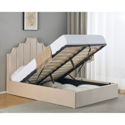 Lipton Ottoman Bed - Cream/Double - Wilko - thumbnail 6